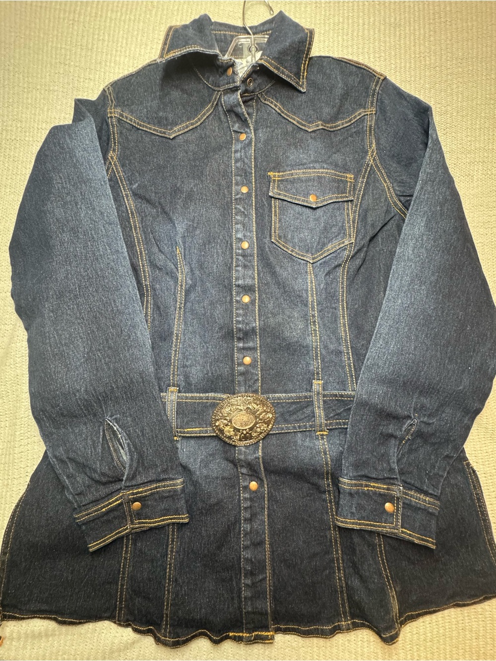 DG2 Denim Western Jacket Y2K